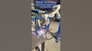 Robotic TIG Welding, Cobot TIG Welding of Round Ring #fairino #roboticwelding #tigwelding #cobot TIG