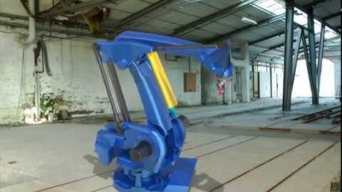 ABB ROBOT CAD MODEL & ANIMATION -By CadX