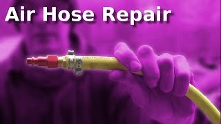 How to fix an air hose