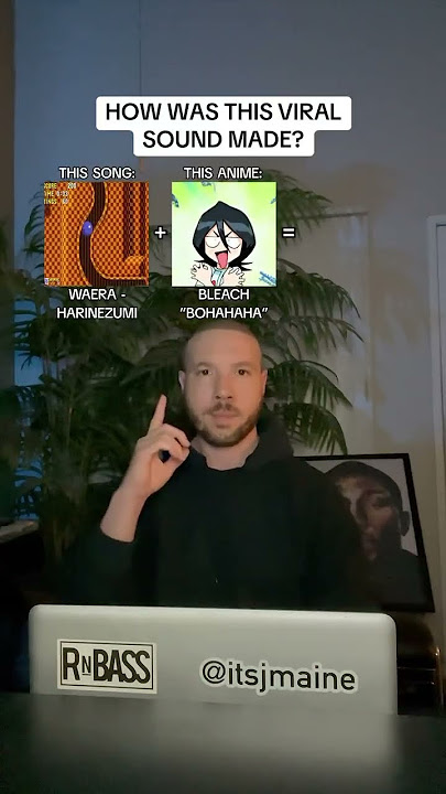 Showing You How This Viral Sound Was Made: Huhahaha Bleach #shorts