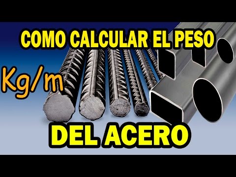 Video: ¿Qué pesa el canal de acero?