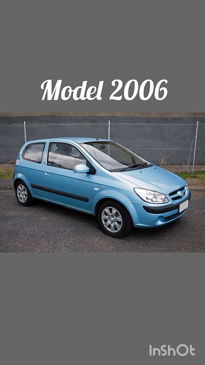 Evolution of Hyundai Getz (2000~2023) #shorts#hyundai#getz#trending#video