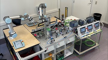 Festo modular station X universal robots - PLC programming | automationsteknolog