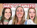 WE ARE DOING A GIVEAWAY EVERY DAY!!!