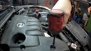 2013 Nissan Altima CVT transmission removal