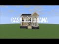 Cómo construir una casa (2-4 niveles) de Arquitectura Victoriana en Minecraft | TUTORIAL