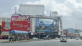 IPOH City Street Road driving experience