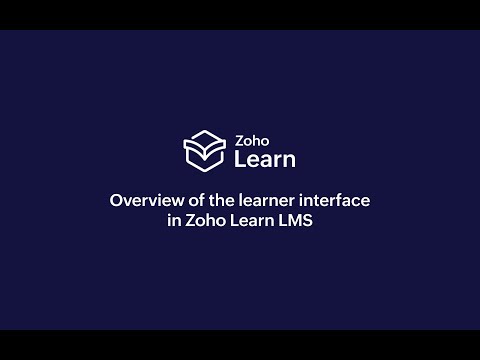 Zoho Learn Tutorial - Building Training Programs