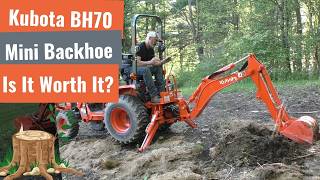 Kubota BH70 Backhoe on a B2601 | Worth It for Homeowners?