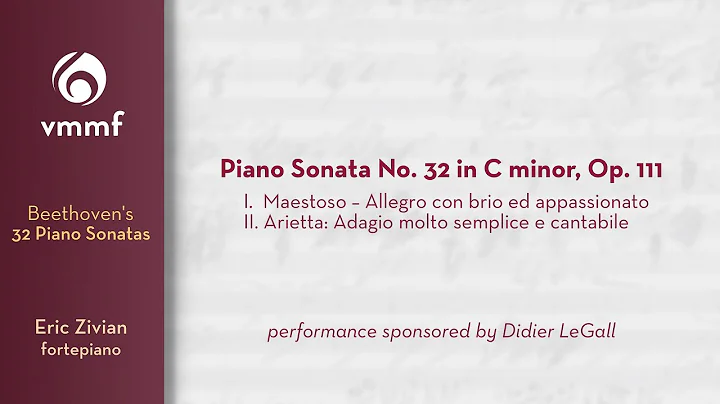 Beethoven | Piano Sonata No. 32 in C minor, Op. 11...