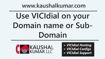 Point your domain name or sub-domain to your VICIdial Instance - Tutorial by Kaushal Kumar LLC