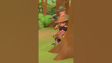 I Spy... A SNAKE! 🐍 | Leo the Wildlife Ranger | #shorts #animals #fun