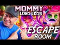 Mommy Long Legs ESCAPE ROOM!? POPPY PLAYTIME In Real Life OBBY