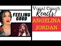 Angelina Jordan (10 Year Old) - Feeling Good LIVE Vocal Coach Reacts & Deconstructs