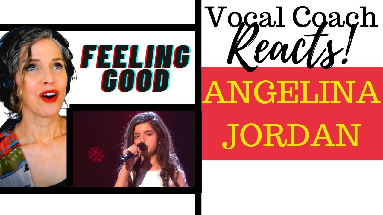 Angelina Jordan (10 Year Old) - Feeling Good LIVE Vocal Coach Reacts & - YouTube