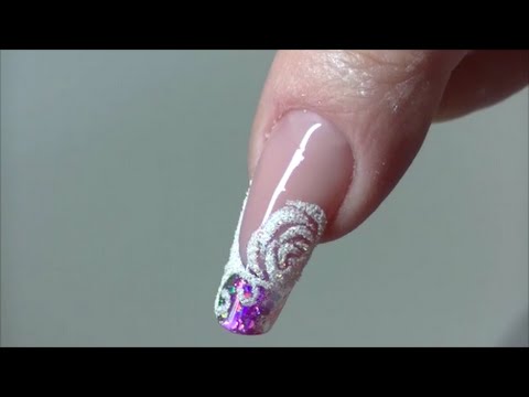 Nail Art Effetto Zucchero Sugar Effect - YouTube