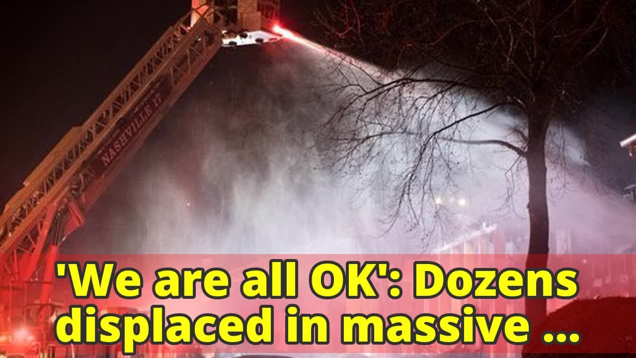 'We are all OK': Dozens displaced in massive fire at Bellevue apartment ...