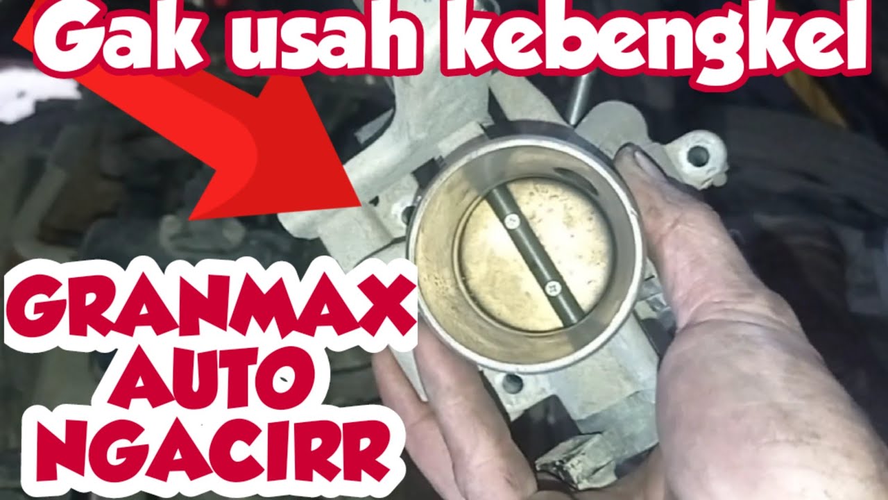 Cara naikkan tenaga granmax dengan bersihkan throttle body bisa dilakukan sendiri tanpa ke bengkel