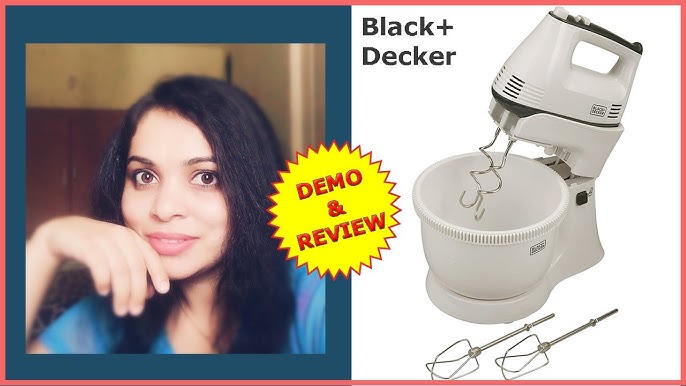 BLACK+DECKER Helix Performance 5-Speed Black Hand Mixer MX610B