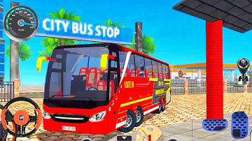 New Bus Simulator 2025: Extreme Euro Bus Simulator City Bus Games 3D - Bus Game Android Gameplay