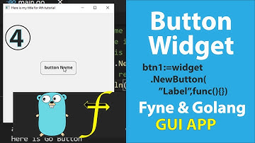 Class 4 Fyne GoLang GUI BUTTON