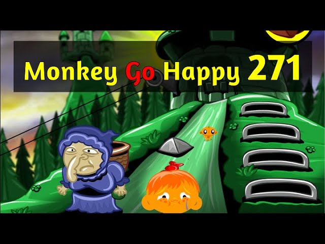 Monkey GO Happy Stage 271 – Step-by-Step Puzzle Solving - YouTube