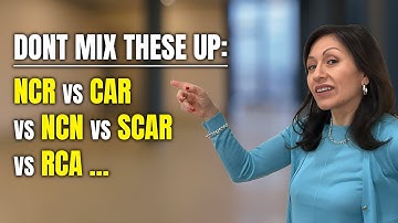 ISO & API Acronyms: Find out what these mean -NCRs vs. NCNs vs. CARs vs. SCARs vs. CAPA & More!