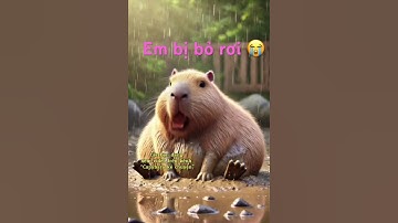 Capybara bị bỏ rơi 😭😭😭😭😭