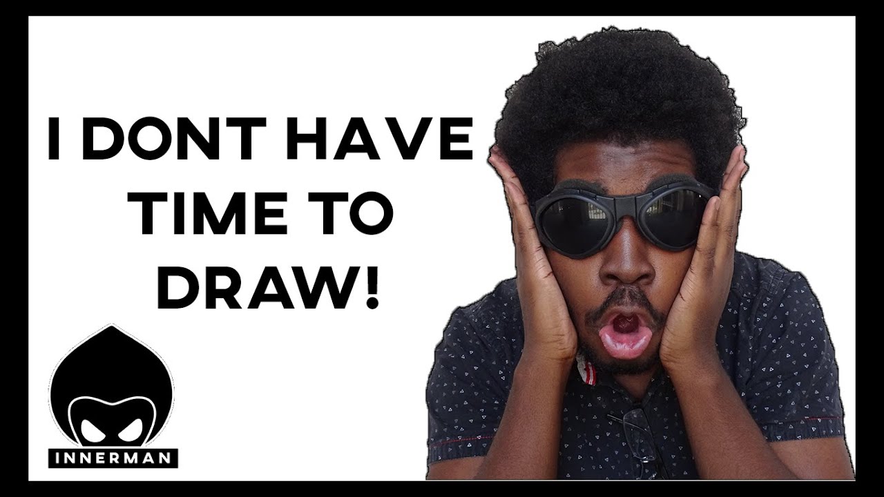 I DONT HAVE TIME TO DRAW! | How To Be More Productive! - YouTube