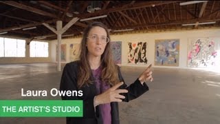 Laura Owens - 12 Paintings at 356 S. Mission Road - The Artist's Studio - MOCAtv