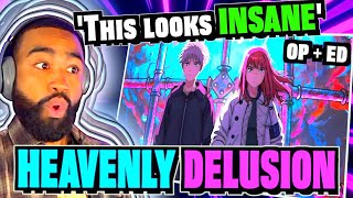 First Time Reacting to HEAVENLY DELUSION Opening and Ending | Tejidotcom Reacts