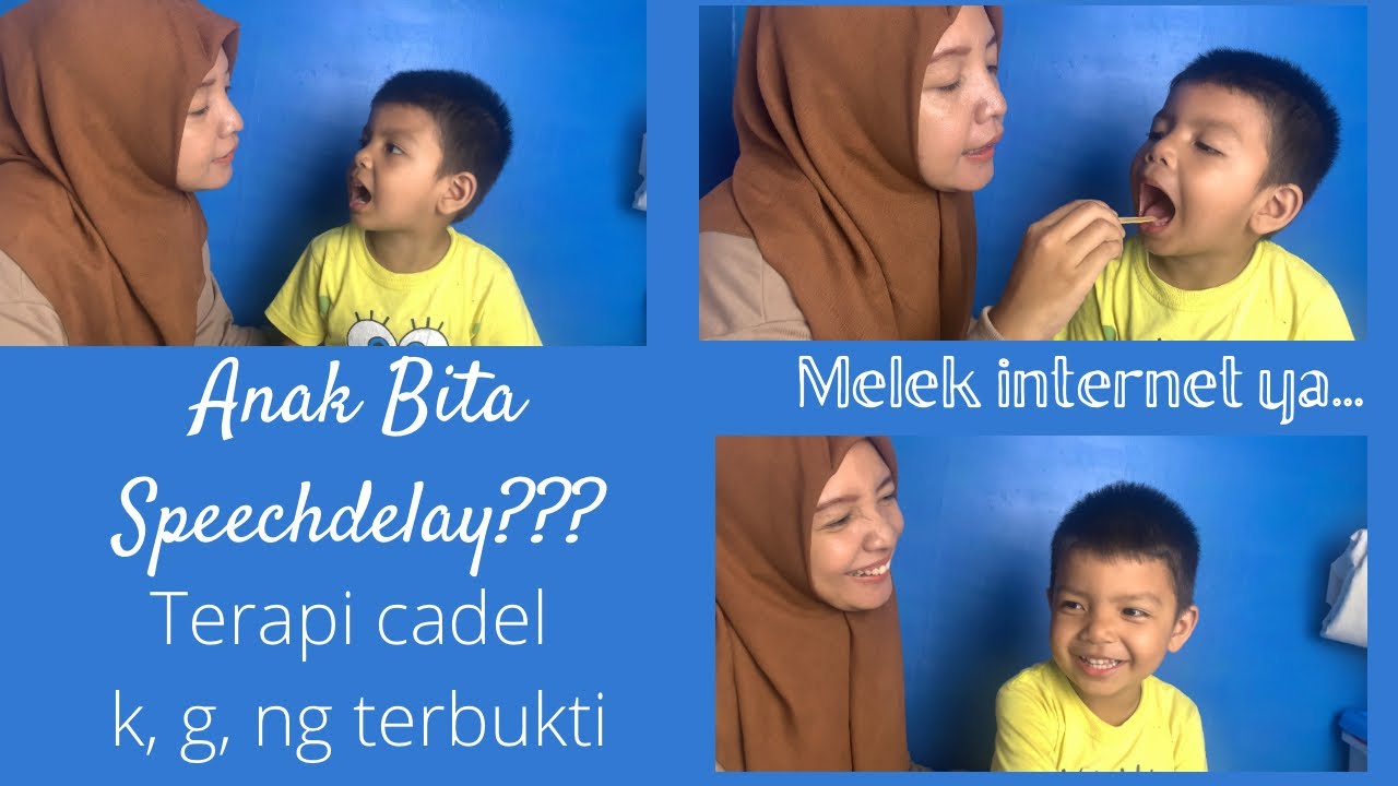 Terapi Cadel buat Bang Ibra | Apakah Speechdelay ???