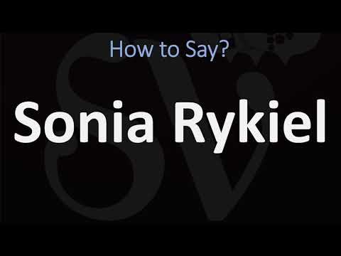 Video: Sonya Rykiel saglabā seksualitāti sevī