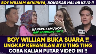 TERUNGKAP  FAKTA BARU TENTANG AYU TING TING DAN BOY WILLIAM MENJELANG PERNIKAHAN