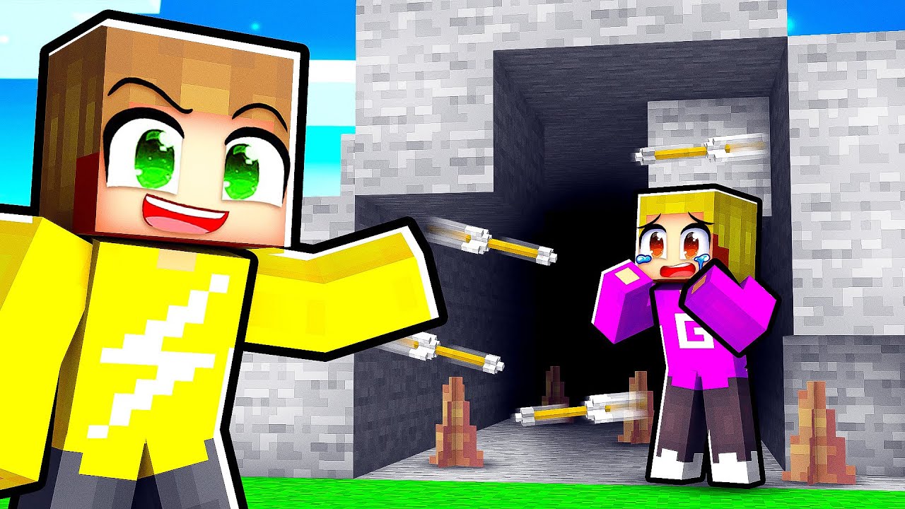 Overleef De Trap Tunnel In Minecraft