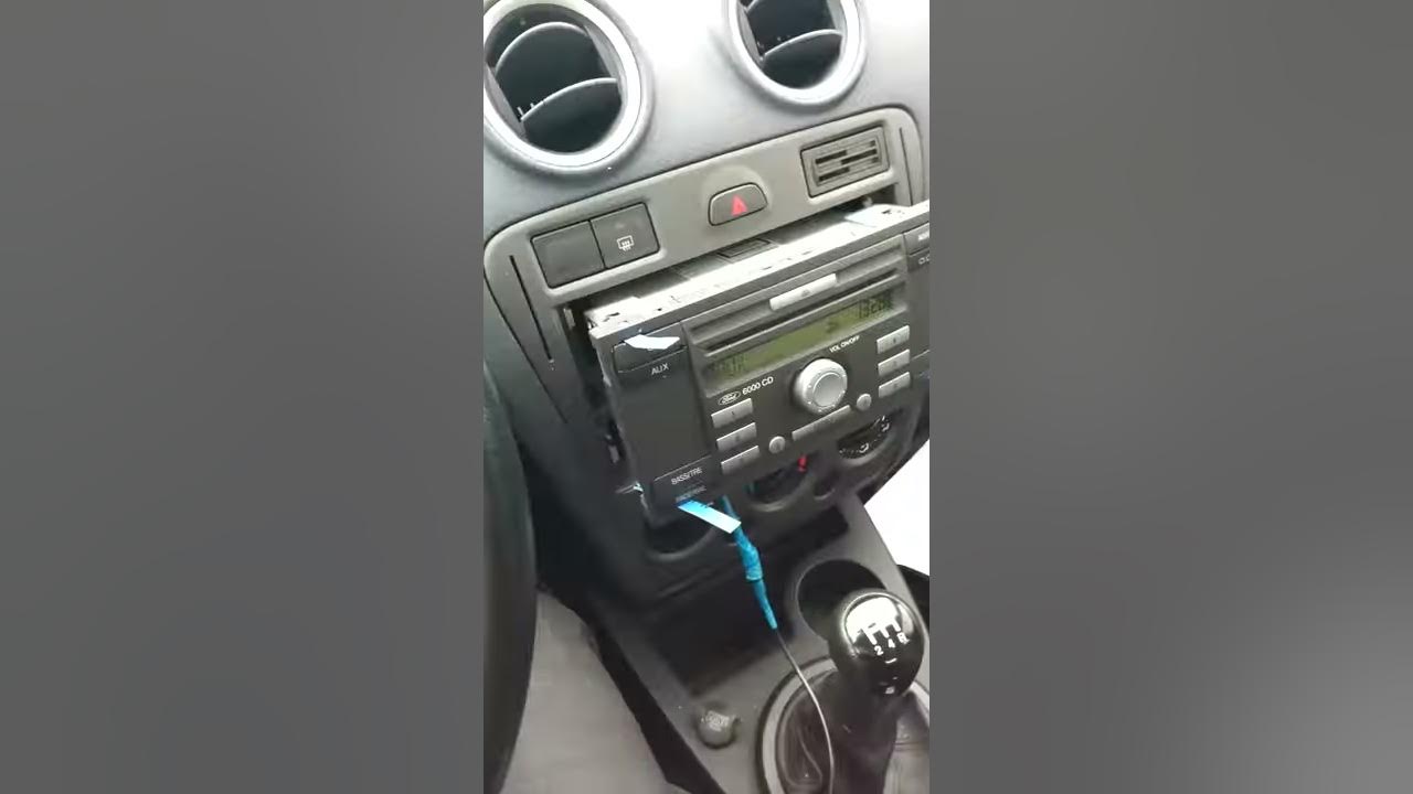 Самодельный AUX ford fusion YouTube