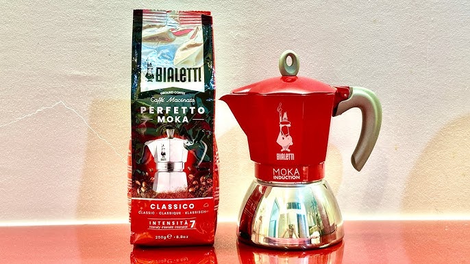 Bialetti Red 6 Cup Moka Induction