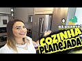 COZINHA PLANEJADA | Tour COMPLETO | + VALORES reais | Organização