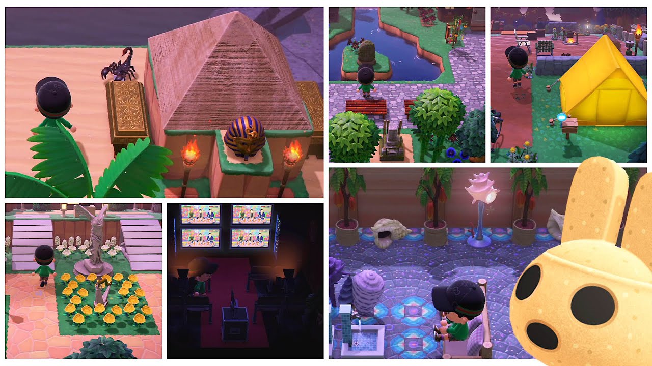 Touring Amazing Multi-themed Island in Animal Crossing: New Horizons