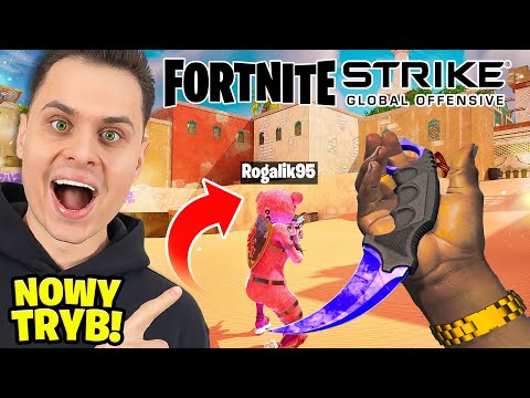 Nowy Fortnite x CS GO DE_DUST 2 z Ekipą!