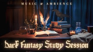(NO MID-ROLL ADS) Dark Fantasy Ambience for Reading, Study or Writing | Instrumental Fantasy Music