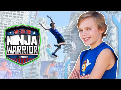 Jack Races on American Ninja Warrior Jr! BTS