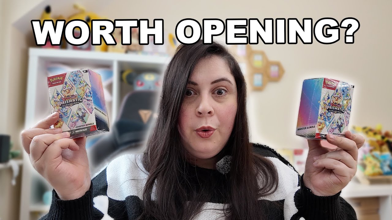 🔥Opening TWO Prismatic Evolution Pokémon Booster Bundles - YouTube