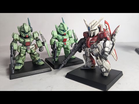 第69回 ガンダムコンバージ#23 塗装③ Zプラス（テスト機） ジェガン