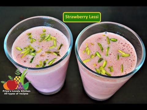 strawberry-lassi-recipe-|-summer-refreshing-drink