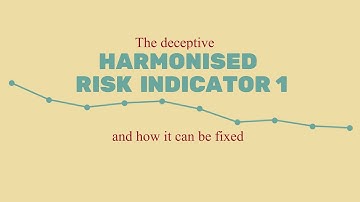 The deceptive harmonised risk indicator 1 - and how it can be fixed