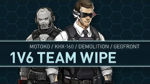 1v6 DEMOLITION TEAM WIPE | Attacker on Geofront | First Assault Online Highlight
