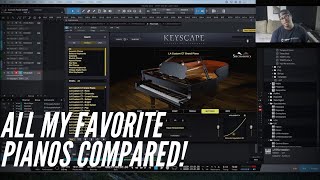 VST Piano Comparisons(Alicia's Keys, Grandeur, Maverick, UVI Grand, Ravenscroft, Keyscape)