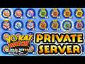 I made a Private Yo-kai Puni Server with 99 of EVERY COIN | Modded Crank-a-kai Party!