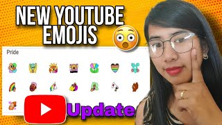 PRIDE EMOJI| NEW YOUTUBE EMOJIS UPDATE 2023 screenshot 5